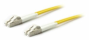 ADD-ON ADD-LC-LC-5M9SMF THIS IS A 5M LC (MALE) TO LC (MALE) YELLOW DUPLEX RISER-RATED FIBER PATCH CABLE.