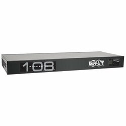 TRIPP LITE B072-008-1-IP 8-PORT IP CAT5 KVM SWITCH COMPACT 1+1 USER RACKMOUNT