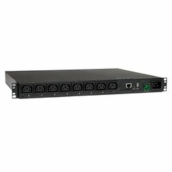 TRIPP LITE PDUMH20HVNET PDU SWITCHED 200V - 240V 20A C13 8 OUTLET L6-20P HORIZONTAL 1URM