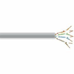 BLACK BOX C6-CMP-SLD-GY CONNECT CAT6 250 MHZ SOLID BULK CABLE