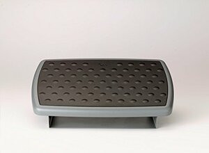 3M DISPLAY MATERIALS AND SYSTE FR330 ADJUSTABLE FOOT REST GREY