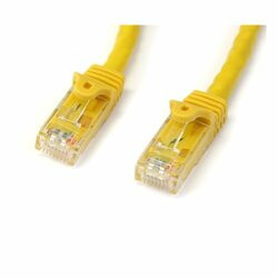 STARTECH.COM N6PATCH100YL 100FT CAT6 ETHERNET CABLE YELLOW POE