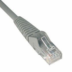 TRIPP LITE N201-075-GY 75FT CAT6 GIGABIT SNAGLESS MOLDED PATCH CABLE RJ45 M/M GRAY