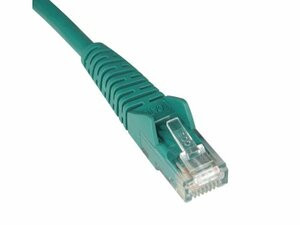 TRIPP LITE N201-050-GN 50FT CAT6 GIGABIT SNAGLESS MOLDED PATCH CABLE RJ45 M/M GREEN