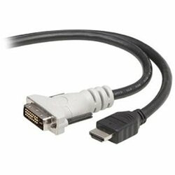 BELKIN COMPONENTS F2E8171-10-SV HDMI/DVI-D SNGL LINK CBL HDMI-M/DVI-D