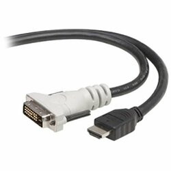 BELKIN COMPONENTS F2E8171-03-SV VIDEO CABLE - HDMI - MALE - DVI-D - MALE - 3 FEET