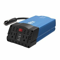 TRIPP LITE PV375USB 375W CAR POWER INVERTER 2 OUTLETS 2-PORT USB CHARGING AC TO DC