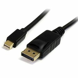 STARTECH.COM MDP2DPMM3 3 FT MINI DP TO DP 1.2 ADAPTER CABLE