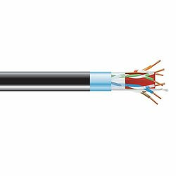 BLACK BOX C6ABC51S-BK-1000 1000 CAT6A 650MHZ SOLID BULK CABLE F/UTP CMP BLACK
