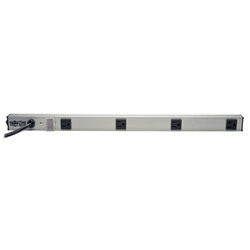 TRIPP LITE PS240406 POWER STRIP 120V 5-15R 4 OUTLET 6FEET  CORD 24 INCH LENGTH VERTICAL
