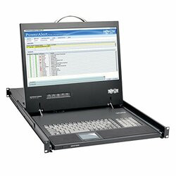 TRIPP LITE B021-000-19-HD RACK CONSOLE KVM W/ 19INCH LCD, DVI OR VGA ADAPTER 1U