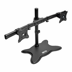 TRIPP LITE DDR1327SDD DUAL-MONITOR TV DESKTOP DISPLAY MOUNT STAND FULL MOTION 13IN.- 27IN.