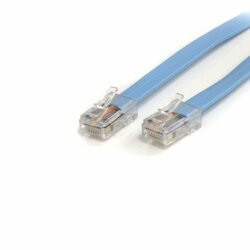 STARTECH.COM ROLLOVERMM6 PATCH CABLE - RJ-45 - MALE - RJ-45 - MALE - 6 FEET - BLUE