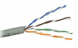 BELKIN COMPONENTS A7J704-1000 NETWORK CABLE - BARE WIRE - BARE WIRE - 1000 FT - ( CAT 6 ) - GRAY