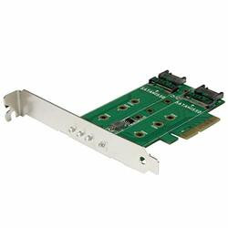 STARTECH.COM PEXM2SAT32N1 MOUNT BOTH PCIE (NVME) AND SATA BASED M.2 SSDS INSIDE YOUR COMPUTER USING THIS P