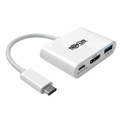 TRIPP LITE U444-06N-HU-C USB C TO HDMI MULTIPORT VIDEO ADAPTER CONVERTER 1080P W/ USB-A HUB & USB-C PD CH