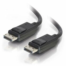 C2G 54425 30FT DISPLAYPORT CABLE WITH LATCHES 8K UHD M/M - BLACK
