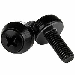STARTECH.COM CABSCRWSM62B INSTALL YOUR RACK-MOUNTABLE HARDWARE SECURELY WITH THESE HIGH QUALITY SCREWS - M