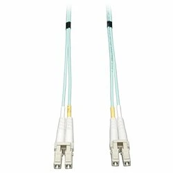 TRIPP LITE N820-10M 10M 10GB DUPLEX MULTIMODE 50/125 OM3 LSZH FIBER PATCH CABLE LC/LC AQUA 10 METER