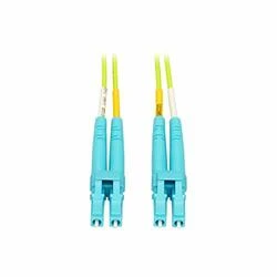 TRIPP LITE N820-10M-OM5 DUPLEX MULTIMODE FIBER PATCH CABLE OM5 LC LC 50/125 100GB 10M
