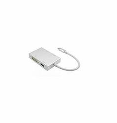 AXIOM 4N1USBCHVDU-AX AXIOM 4-IN-1 USB-C TO HDMI, VGA, DVI AND USB VIDEO ADAPTER