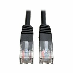 TRIPP LITE N002-003-BK 3FT CAT5E / CAT5 350MHZ MOLDED PATCH CABLE RJ45 M/M BLACK 3FT