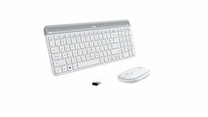 LOGITECH 920-009443 LOGITECH MK470 SLIM WIRELESS KEYBOARD AND MOUSE COMBO -OFF-WHITE