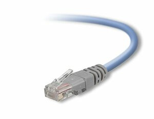 BELKIN COMPONENTS A3X126-15-BLU-S CROSSOVER CABLE - RJ-45 (M) - RJ-45 (M) - 15 FT - ( CAT 5E ) - BLUE