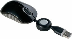 TARGUS AMU75US MOUSE - OPTICAL - WIRED - USB - BLACK;GRAY