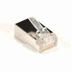 BLACK BOX FMTP5ES-100PAK CAT5E SHIELDED MODULAR PLUGS, RJ-45, 100