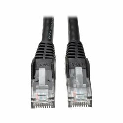TRIPP LITE N201-030-BK 30FT CAT6 GIGABIT SNAGLESS MOLDED PATCH CABLE RJ45 M/M BLACK
