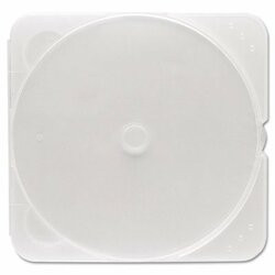VERBATIM AMERICAS LLC 93975 VERBATIM TRIMPAK STORAGE CD JEWEL CASE - STORAGE CD JEWEL CASE - 1 CD - TRANSLUC