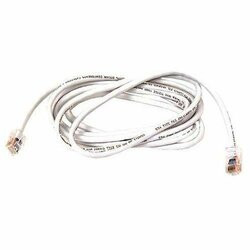 BELKIN COMPONENTS A3L980-02-WHT-S 2FT CAT6 SNAGLESS PATCH CABLE, UTP, WHITE PVC JACKET, 23AWG, 50 MICRON, GOLD PLA