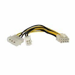STARTECH.COM EPS48ADAP THIS LP4 + P4 PSU TO EPS ADAPTER COMBINES A P4 POWER SUPPLY CONNECTION WITH AN L