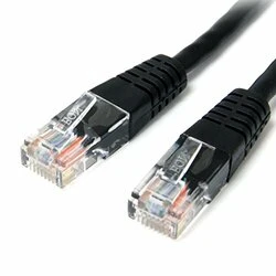 STARTECH.COM M45PATCH1BK 1FT BLACK MOLDED CAT5E UTP PATCH CABLE
