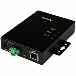 STARTECH.COM NETRS2322P CONNECT CONFIGURE AND MANAGE TWO REMOTE RS232 SERIAL DEVICES OVER AN IP NETWORK
