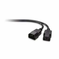 BELKIN COMPONENTS F3A110-06 UNIVERSAL AC-STYLE EXTENSION POWER CABLE - POWER CABLE - POWER NEMA 5-15 - MALE