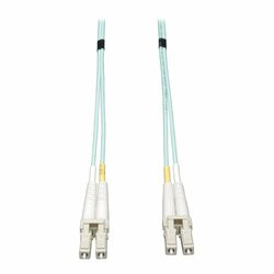 TRIPP LITE N820-12M 12M 10GB DUPLEX MULTIMODE 50/125 OM3 LSZH FIBER PATCH CABLE LC/LC AQUA 12 METER