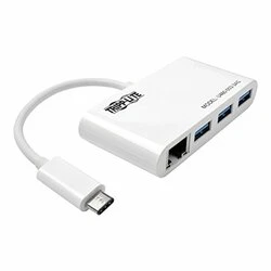 TRIPP LITE U460-003-3AG 3-PORT USB-C TO USB-A HUB PORTABLE W/ GIGABIT ETHERNET PORT RJ45