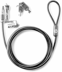 HP INC. T1A62AA HP KEYED CABLE LOCK 10MM.