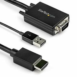 STARTECH.COM VGA2HDMM2M VGA TO HDMI CONVERTER CABLE TO CONNECT ANY VGA DEVICE TO ANY HDMI DISPLAY - INTE