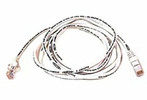 BELKIN COMPONENTS A3L791-06-WHT-S 6FT CAT5E SNAGLESS PATCH CABLE, UTP, WHITE PVC JACKET, 24AWG, T568B, 50 MICRON,