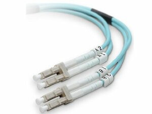 BELKIN COMPONENTS F2F402LL-10M-G PATCH CABLE - LC MULTI-MODE (M) - LC MULTI-MODE (M) - 10 M - FIBER OPTIC - 50 /