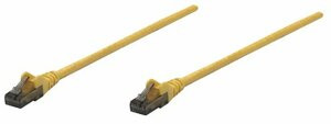 INTELLINET 344920 INTELLINET PATCH CABLE CAT6 UTP YELLOW 1FT SNAGLESS BOOT