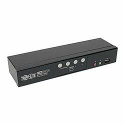 TRIPP LITE B004-HUA4-K HDMI/USB KVM SWITCH 4-PORT  AUDIO VIDEO PERIPHERAL SHARING 1080P