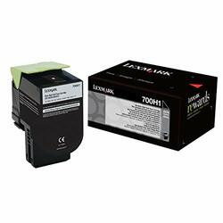 LEXMARK 70C0H10 700H1 BLACK HIGH YIELD TONER CARTRIDGE