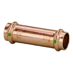 Viega ProPress 1/2 Extended Coupling w/o Stop - Double Press Connection - Smart Connect Technology