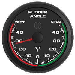 Veratron Professional 85MM (3-3/8) Rudder Angle Indicator f/NMEA 0183