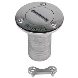 Whitecap Hose Deck Fill - 2 Hose - Diesel