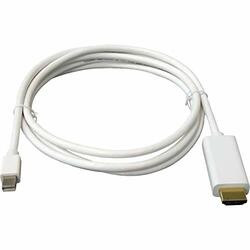 UNIRISE USA, LLC MDPHDMI-15F-MM THIS MINI DISPLAYPORT MALE TO HDMI MALE CABLE ALLOWS YOU TO CONNECT A DEVICE WIT